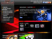 Tablet Screenshot of mpmotosport.com